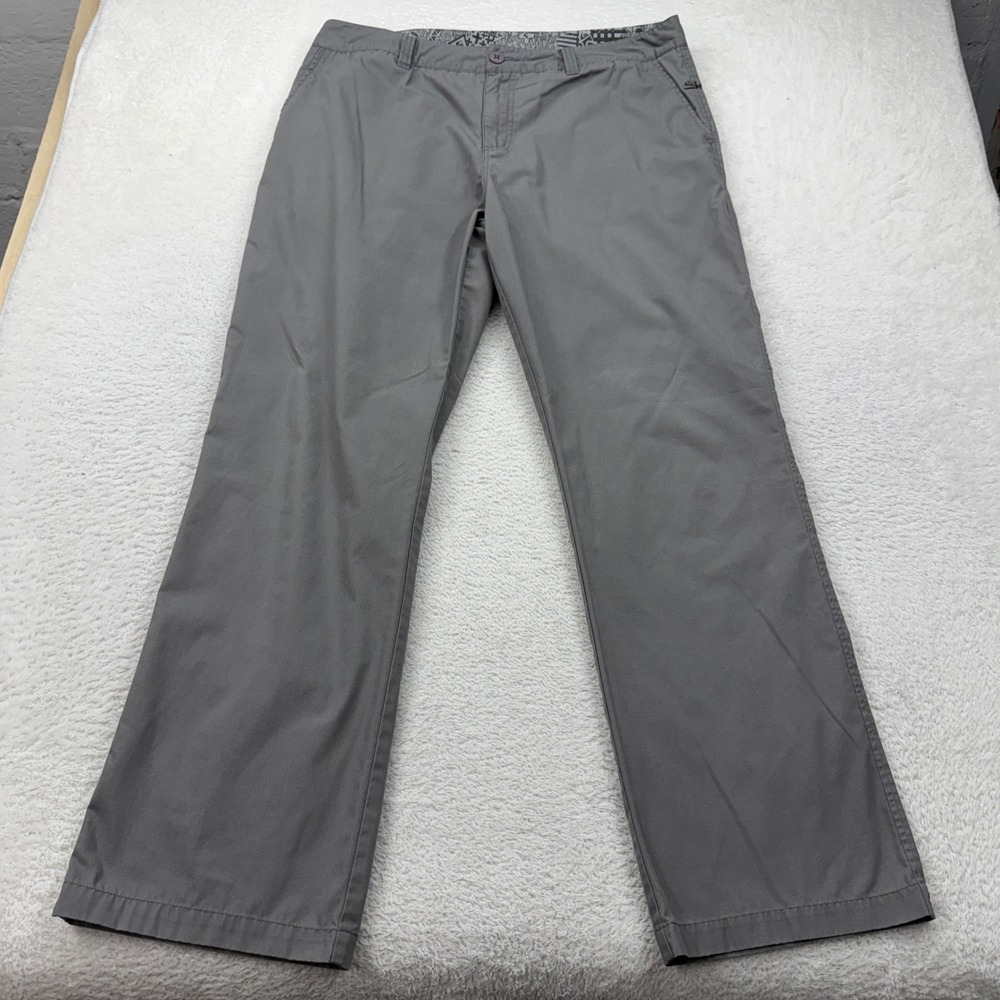 Quiksilver‎ Men's Gray Chino Pants Size 38 Casual Outdoor